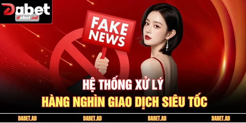 Hệ thống xử lý hàng nghìn giao dịch siêu tốc